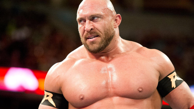 Ryback sneering