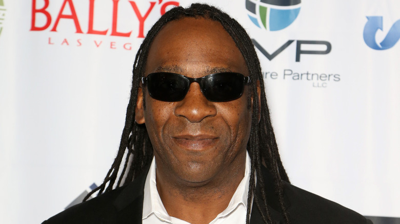 Booker T smiling