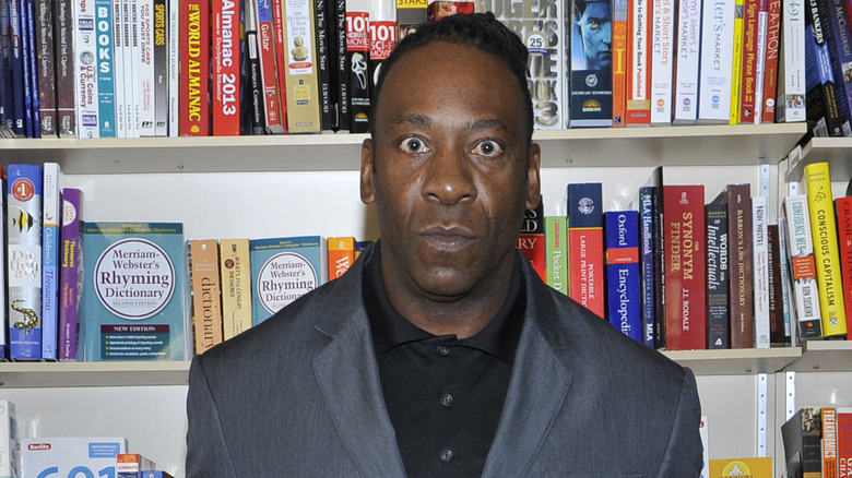 Booker T looking serious