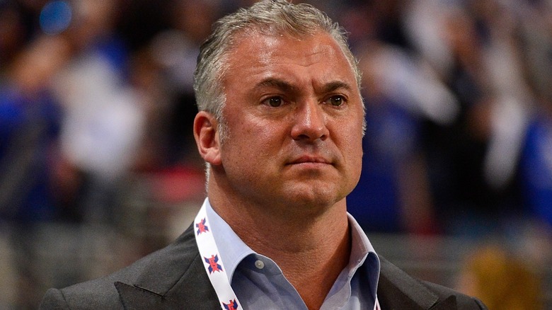 Shane McMahon looking serious