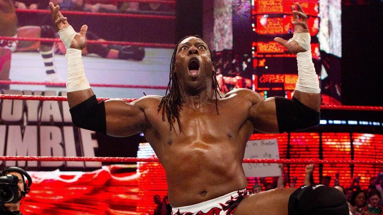 Booker T hitting the spinaroonie