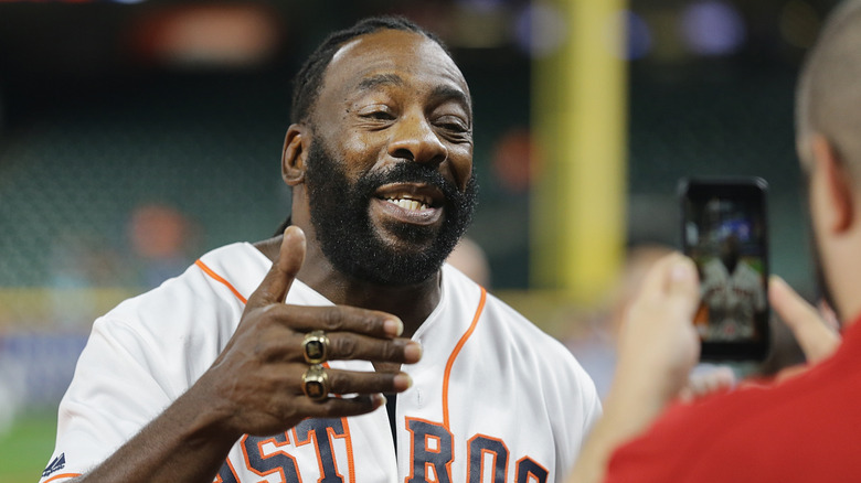 Booker T at Astros event