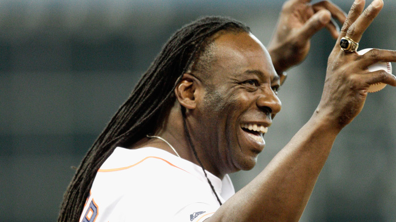 Booker T smiling