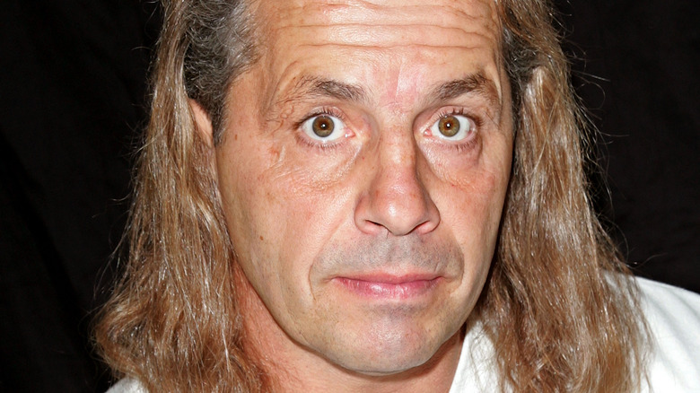 Bret Hart, thinking about decking Shawn Michaels