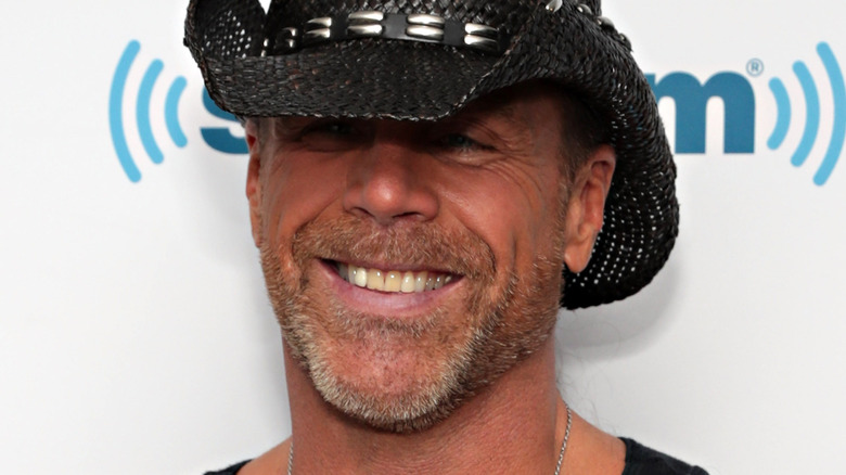 Shawn Michaels smiling