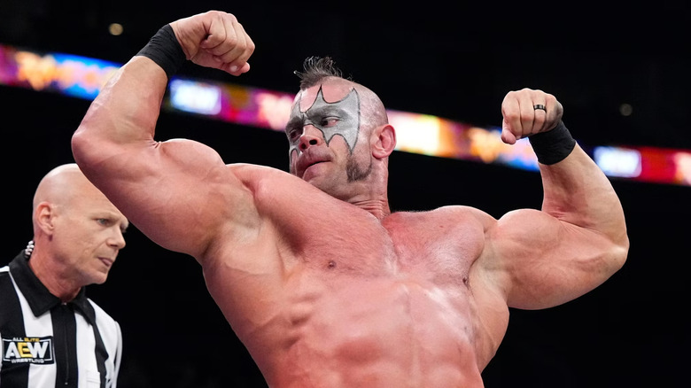Brian Cage, happy about his new contract