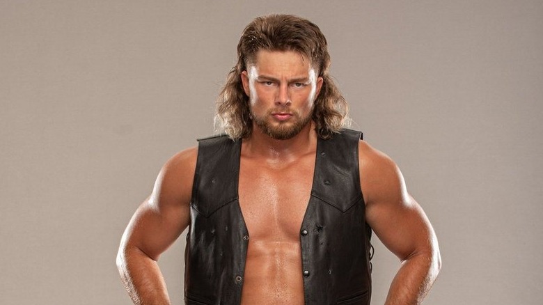 Brian Pillman Jr. poses