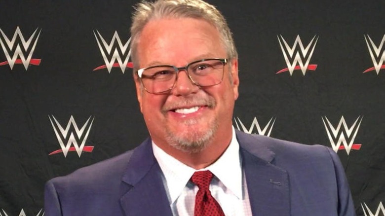 Bruce Prichard making it clear where he works