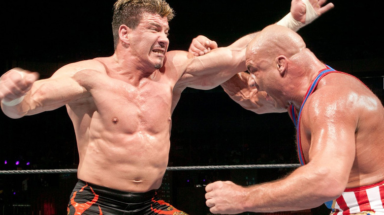 Eddie Guerrero and Kurt Angle