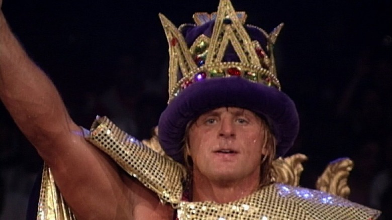 Owen Hart as King of the Ring in WWE