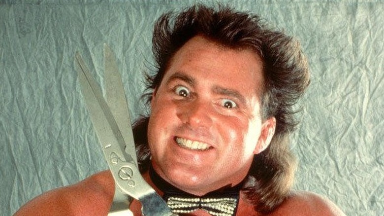 Brutus Beefcake with shears