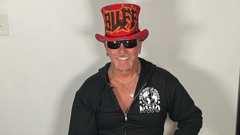 Former WCW star Buff Bagwell at home