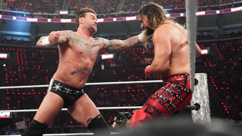 CM Punk squares off with Seth Rollins on the Netflix debut of WWE Raw