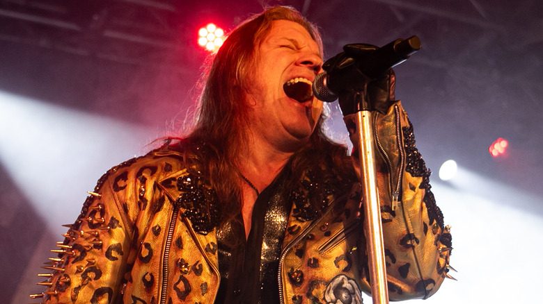 Chris Jericho performing onstage