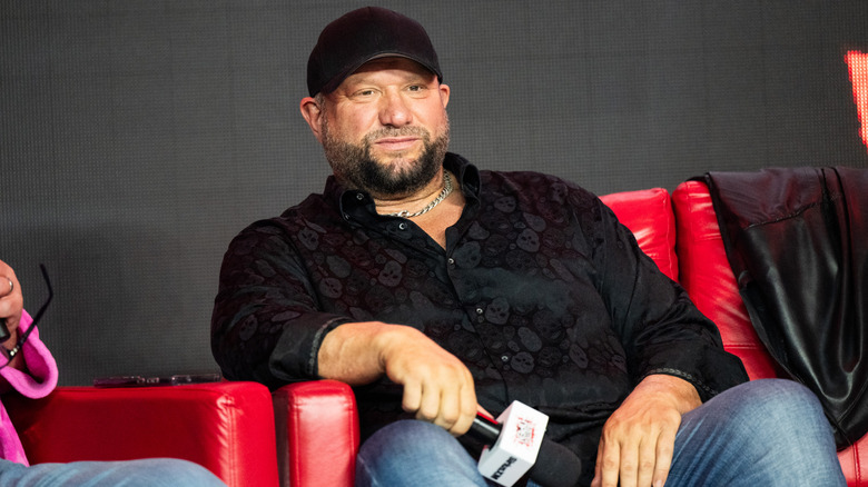 Bully Ray holding a microphone