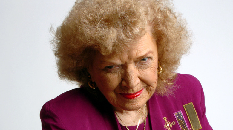 The Great Mae Young during 3rd Annual Tribeca Film Festival - "Lipstick & Dynamite, Piss & Vinegar: The First Ladies Of Wrestling" Portrait Session at Turning Leaf Portrait Studio in New York City, New York, United States.