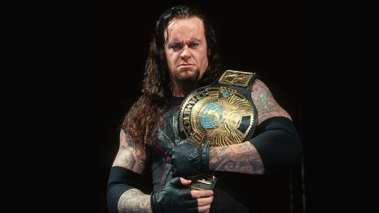 The Undertaker as WWF Champion.