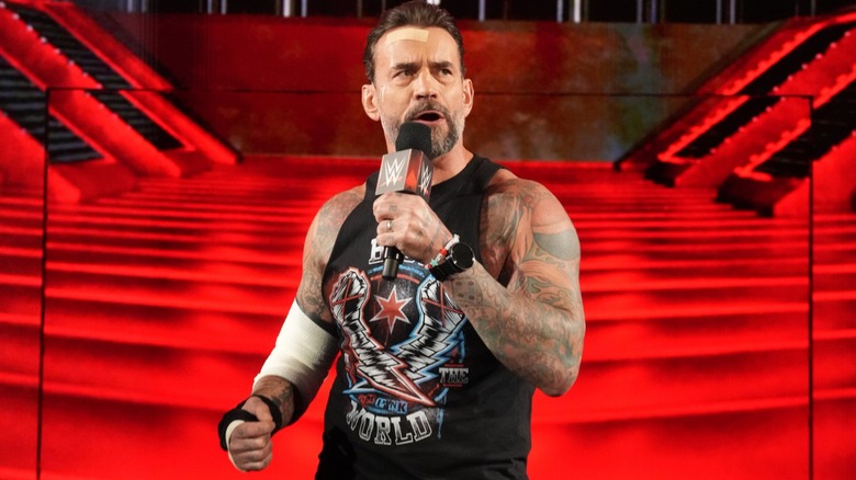 CM Punk on WWE Raw