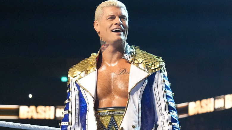 Cody Rhodes smiling