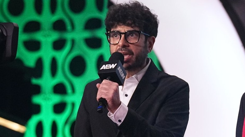 Tony Khan talking