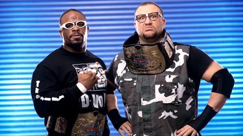 Bubba Ray AKA Bully Ray and D-Von Dudley posing together