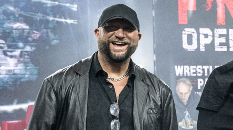 Bully Ray grinning because a new theory has popped into his head