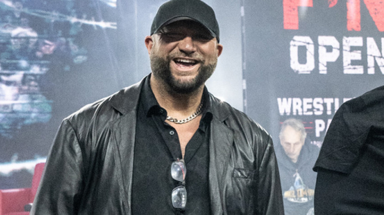 Bully Ray grinning because a new theory has popped into his head