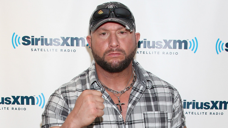 Bully Ray poses for the cameras at a red carpet event