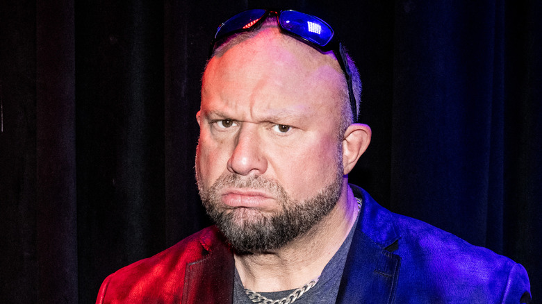 Bully Ray with sunglasses on his head