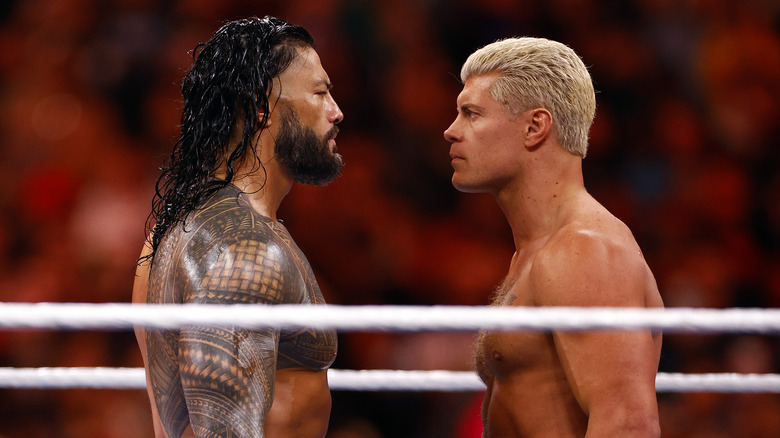 Rhodes and Roman face-to-face