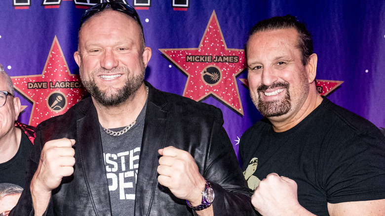 Bully Ray and Tommy Dreamer pose together
