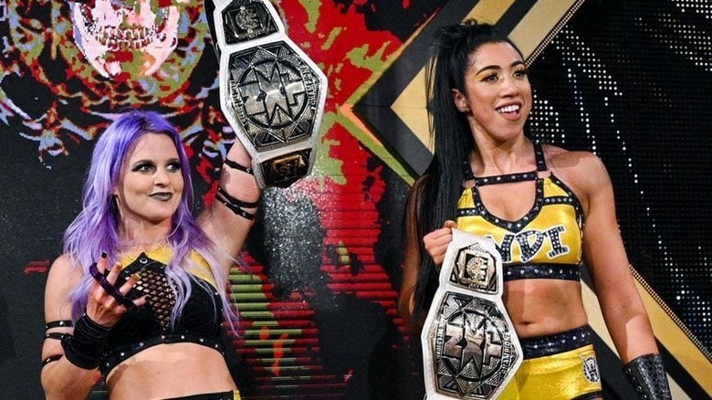 Candice LeRae and Indi Hartwell