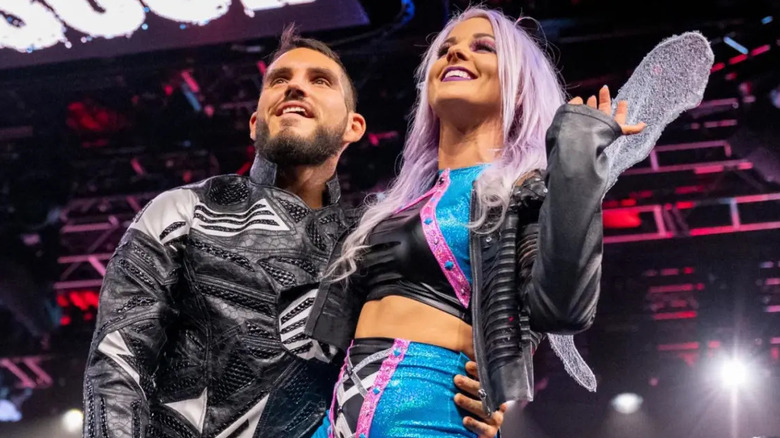 Johnny Gargano and Candice LeRae