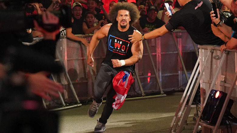 Carlito at WWE Backlash last year