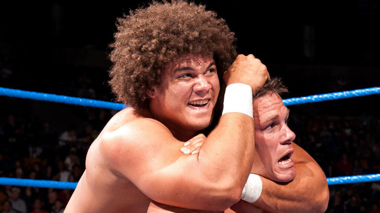 Carlito and WWE in the ring