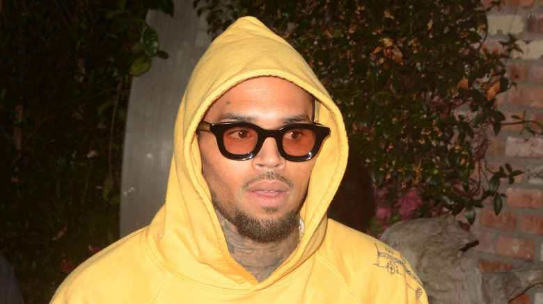 Chris Brown at Maxim Hot 100 Event at The Highlight Room on July 13, 2021 in Los Angeles, CA