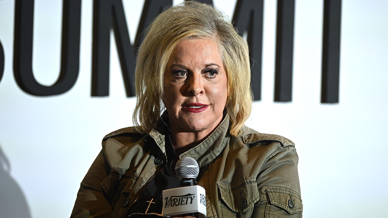 Nancy Grace speaks at Variety & Rolling Stone's 2024 Truth Seekers Summit on August 15, 2024 in New York City.