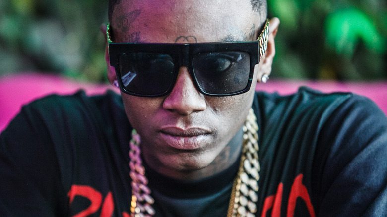 Soulja Boy portrait. Rap singer DeAndre Cortez Way aka Souljaboy Tellem. EUROPE - 27 MARCH,2015