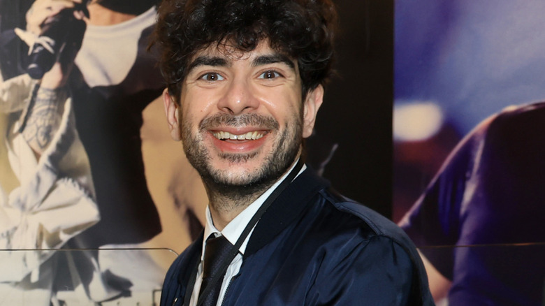 All Elite Wrestling CEO Tony Khan attends TBS's AEW Dynamite Los Angeles Debut After Party at The Forum on June 01, 2022 in Inglewood, California.