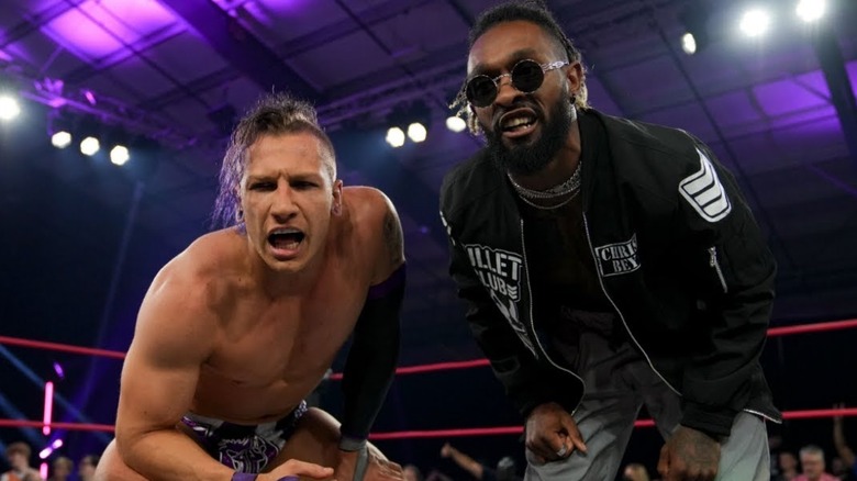 Chris Bey and Ace Austin in-ring Impact Wrestling