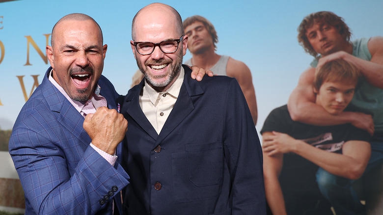 Chavo Guerrero and Sean Durkin on the red carpet