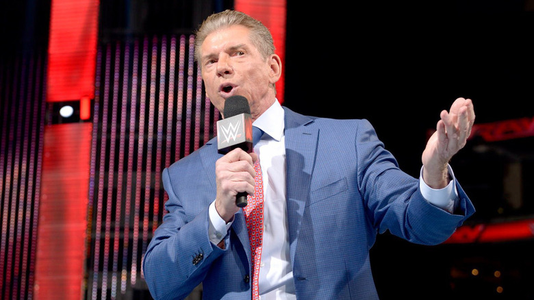 Vince McMahon speaking