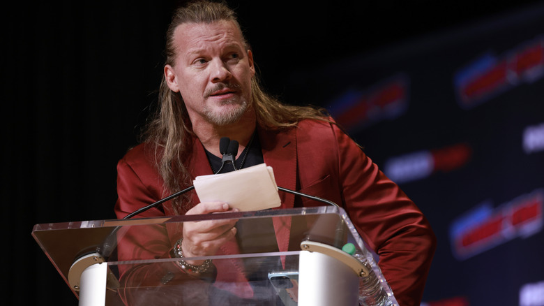 Chris Jericho speaking