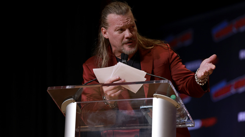 Chris Jericho speaking