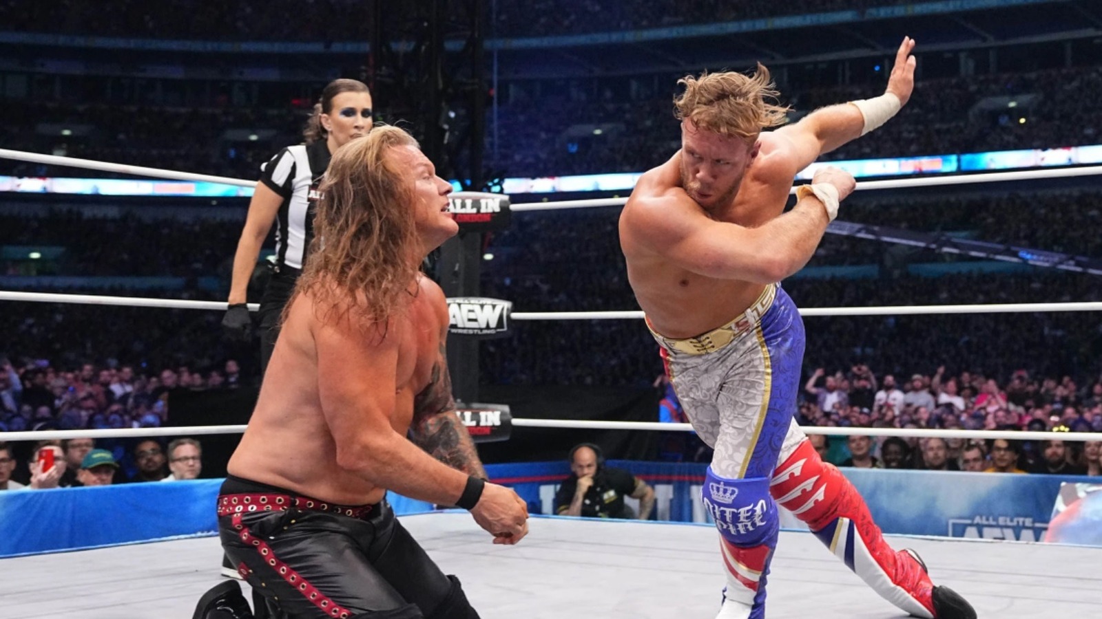 Chris Jericho Discusses Working With Will Ospreay At Aew All In At Wembley