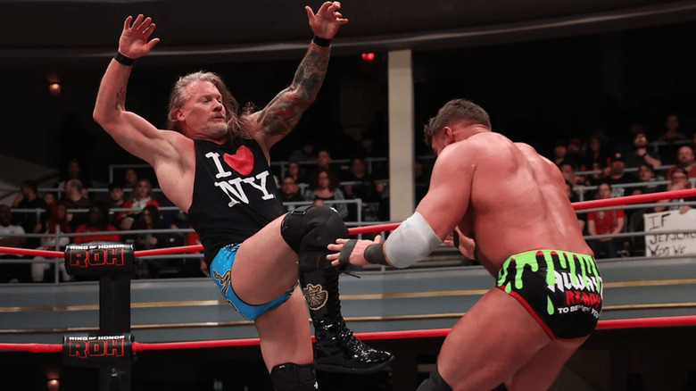 Chris Jericho and Matt Cardona at ROH Final Battle 2024