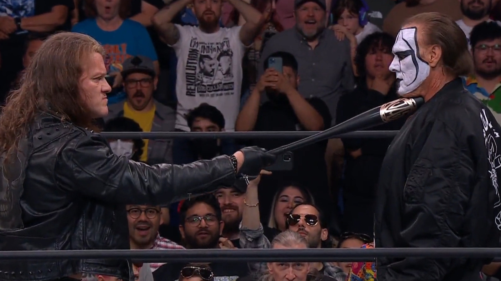 Chris Jericho Faces Off With Sting For The First Time Ever On Aew Dynamite