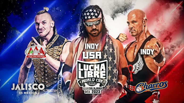 Graphic for Team USA at Lucha Libre World Cup