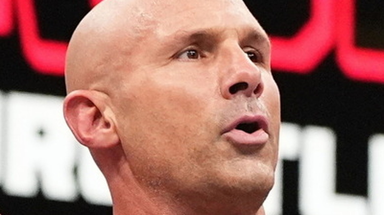 Christopher Daniels poses in the ring 