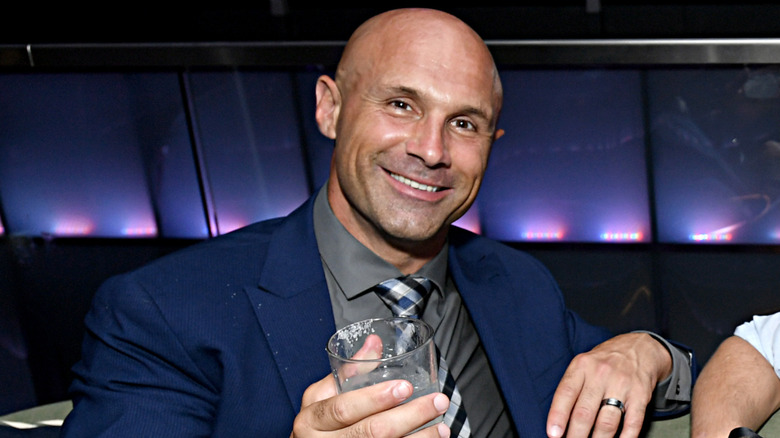 Christopher Daniels smiling